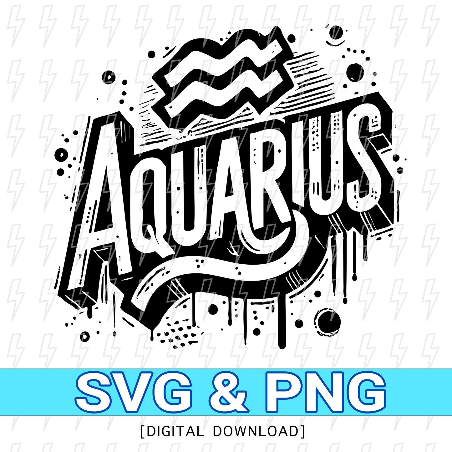 Zodiac Birthday SVG & PNG Bundle