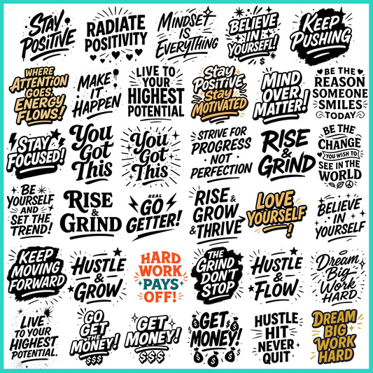 Motivational Quote BUNDLE