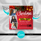 Christmas Flyer - CANVA Template - Social Media, Braids, Salon, beauty makeup DIY