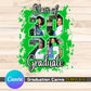 Graduation Senior Canva Template - Class of 26 EDITABLE DIY [GREEN]