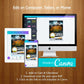 Graduation Flyer Canva Template | Invitation Graduation Party Senior