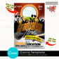 Graduation Flyer Template for Canva | Invitation, Graduation Party, Senior