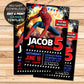 Spider-Man Kids Birthday Invitation Template - Editable Canva Design